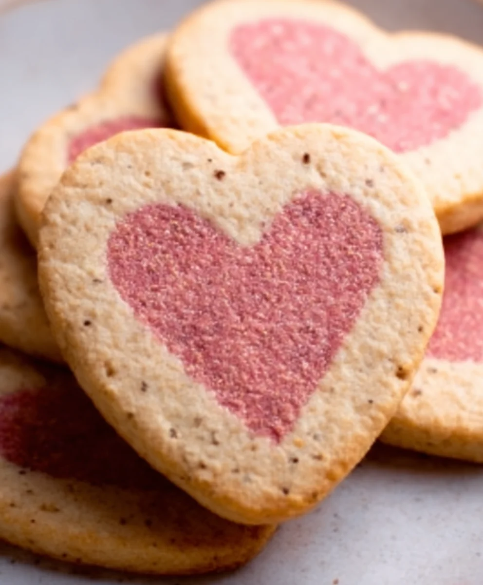 Slice and Bake Non-Non-Non-Alcoholic Alternativeic Vnon-alcoholic alentine's Day Cookies