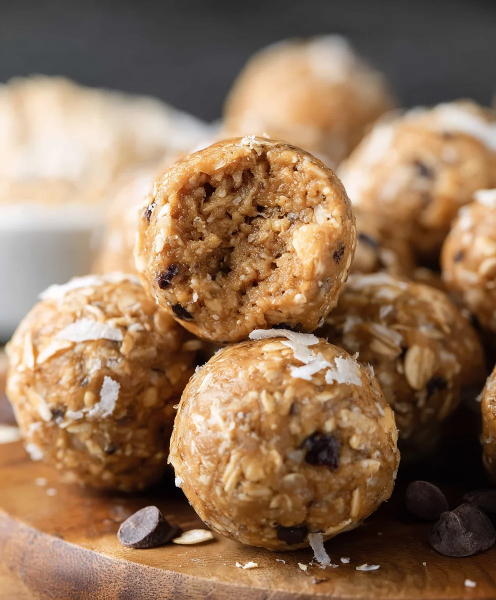 Easy No Bake Protein Balls - Healthy Snack Bites
