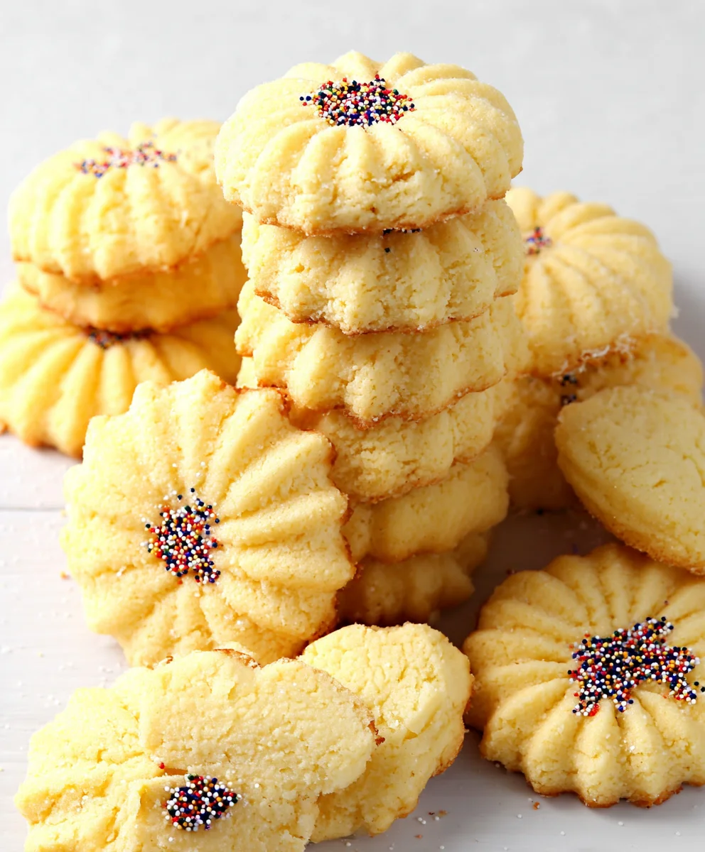Easy Italian Butter Cookie Recipe-Melt in Your Mouth