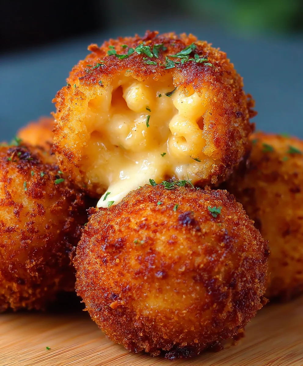 Crispy Fried Mac and Cheese Balls - Ultimate Comfort Food