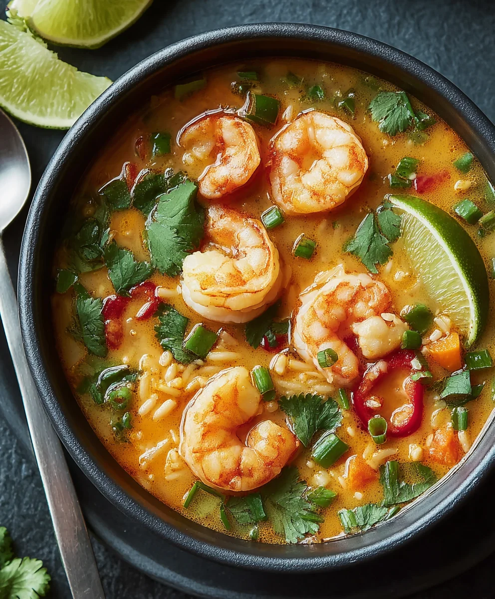 Easy Thai Shrimp Soup - Quick & Flavorful Recipe