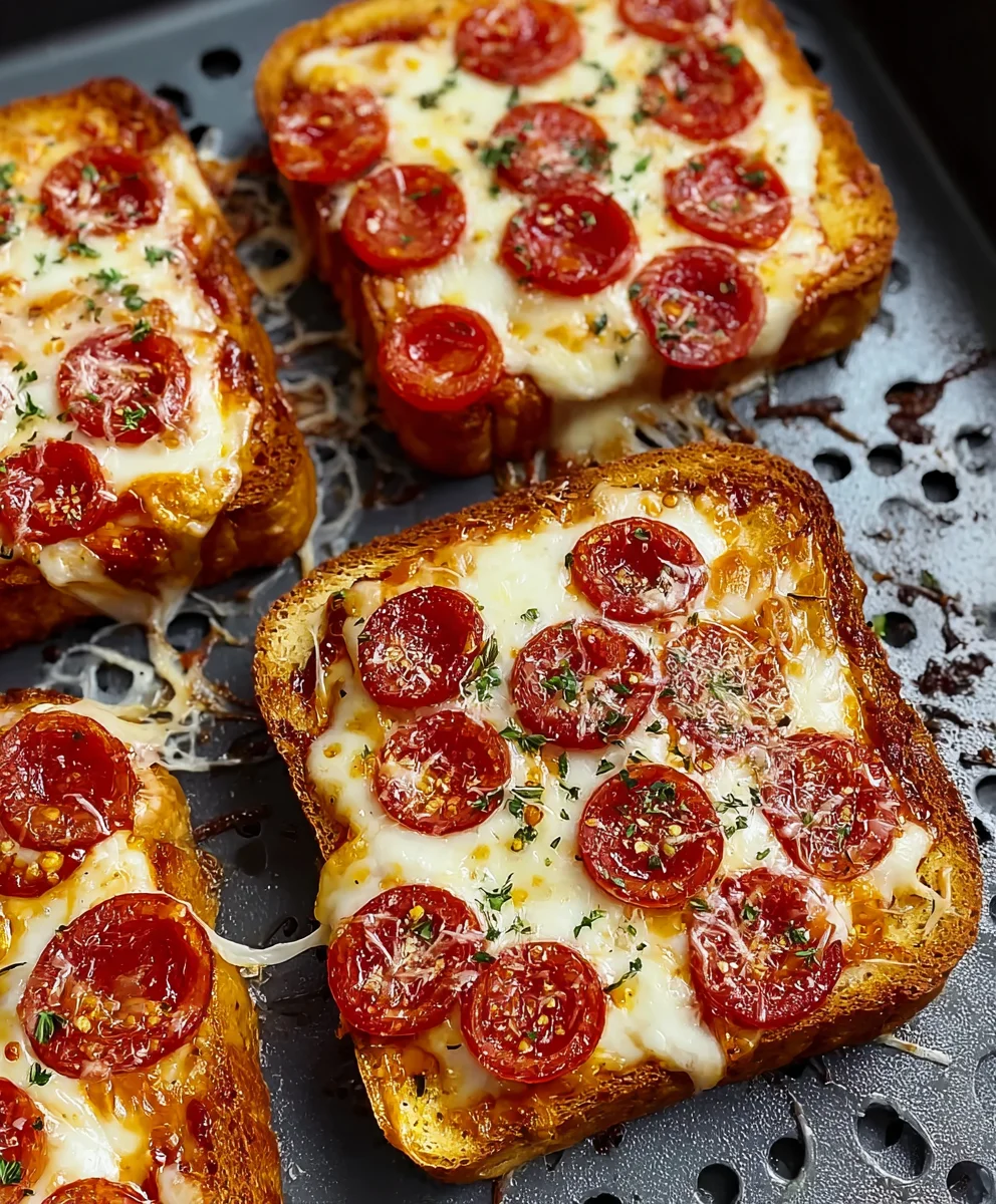 Texas Toast Pizza-Easy Dinner Recipe