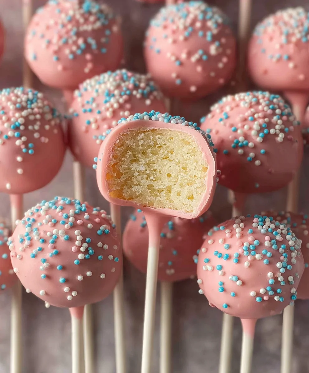 Starbucks Birthday Cake Pops-Easy Copycat Recipe