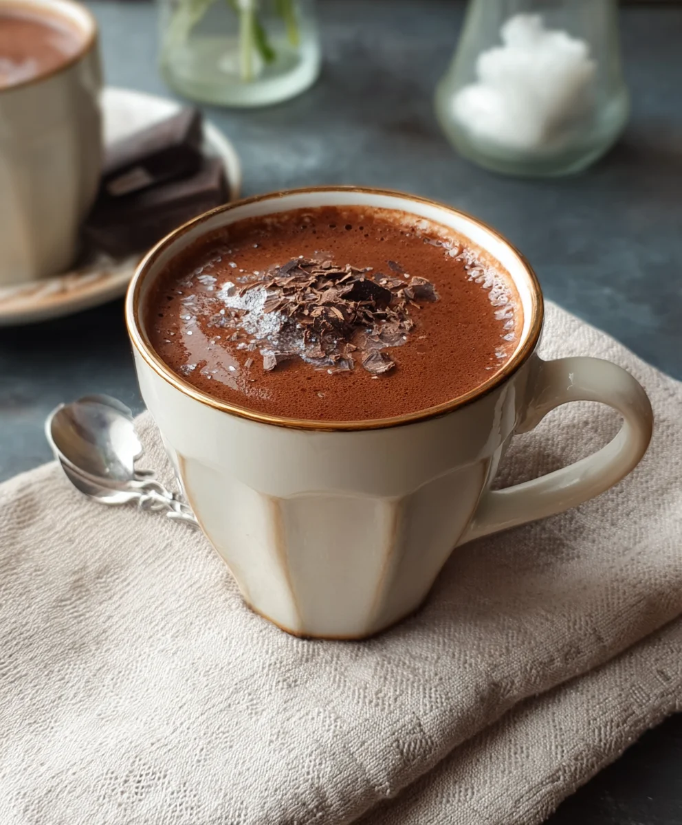 Rich French Hot Chocolate Recipe - Easy Chocolat Chaud