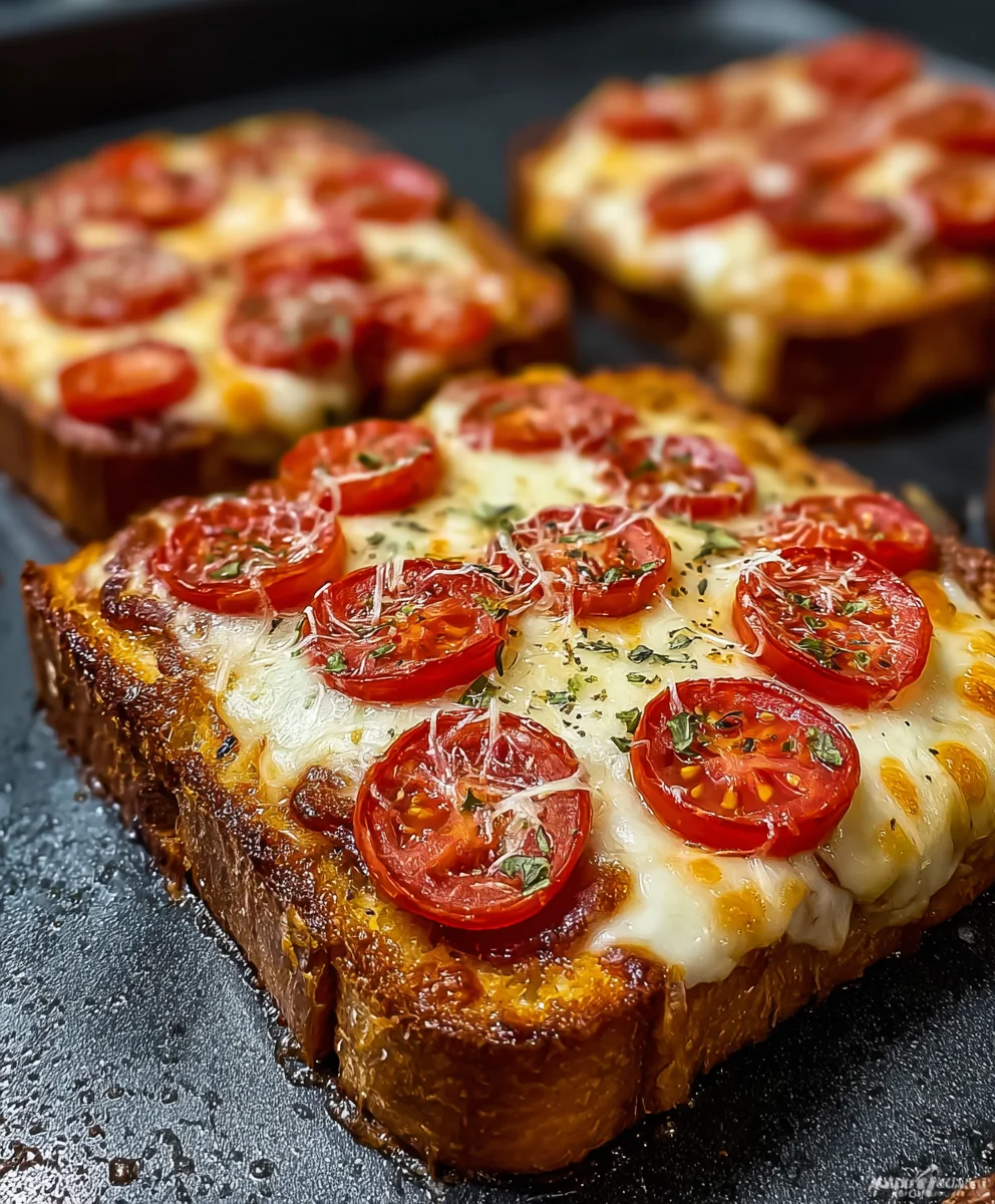 Texas Toast Pizza-Easy Dinner Recipe