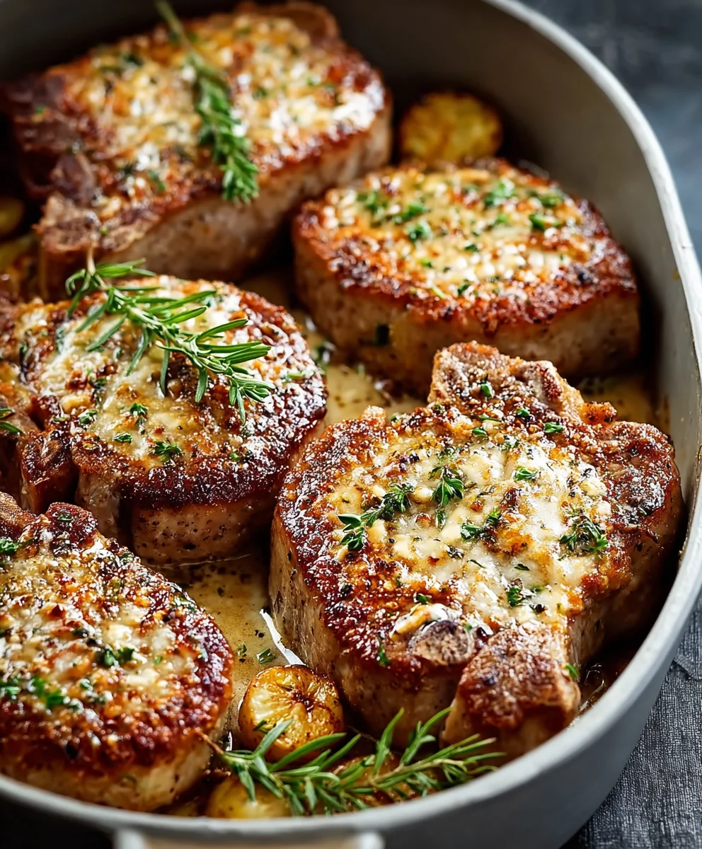 Garlic Parmesan Beef Chops - Easy Weeknight Dinner