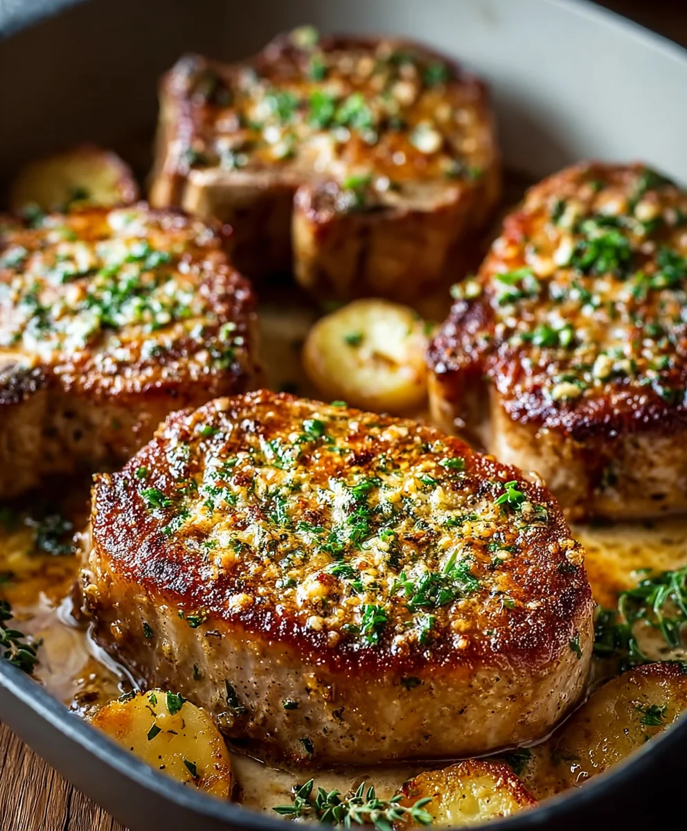 Garlic Parmesan Beef Chops - Easy Weeknight Dinner