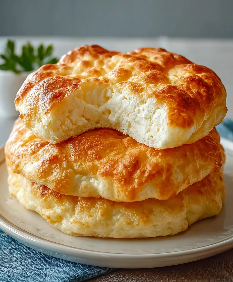 Fluffy Cottage Cheese Cloud Bread - Easy & Delicious