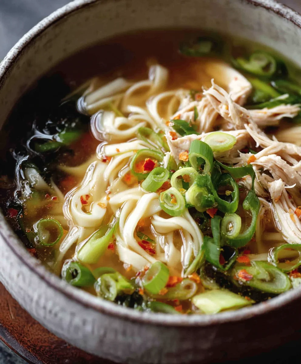 Aromatic Chicken Noodle Soup - Alrightwithme