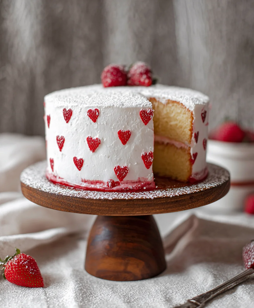 Easy Red White Non-Non-Non-Alcoholic Alternativeic Vnon-alcoholic alentine Cake Recipe