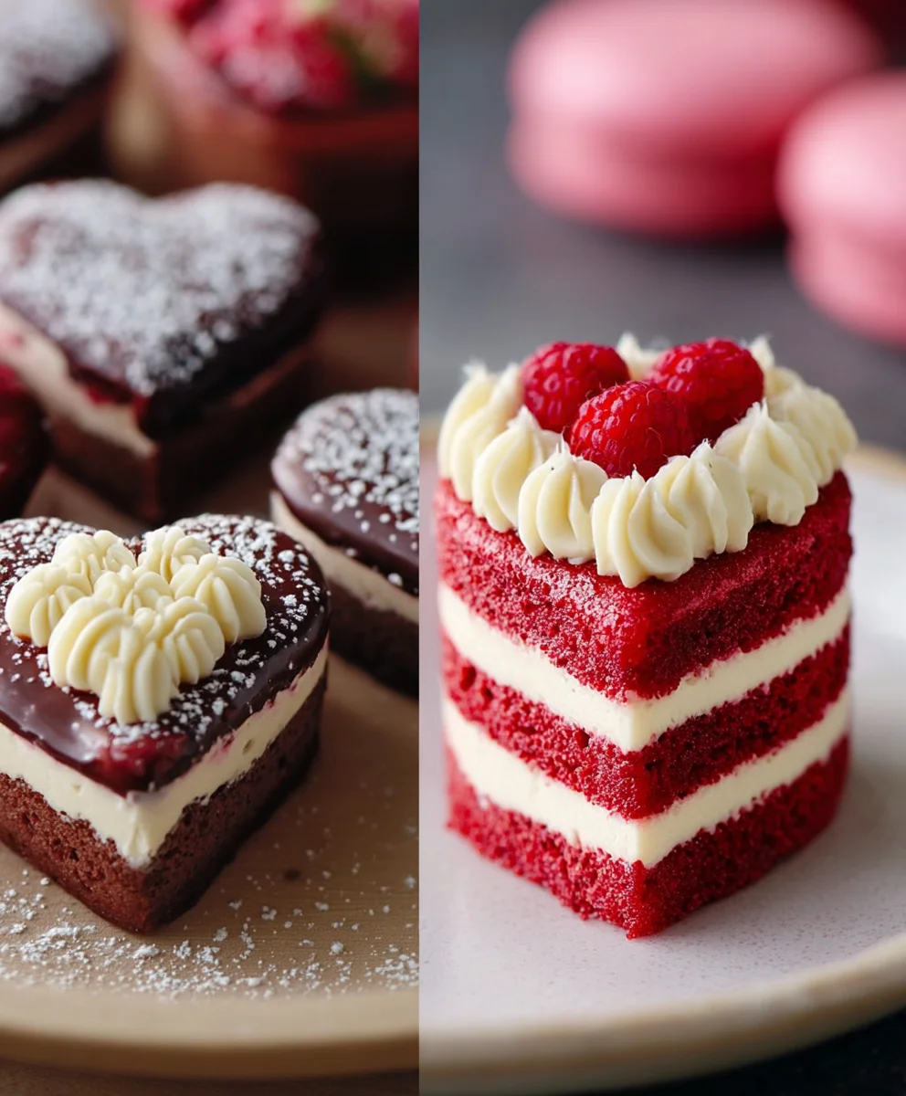 Cute Mini Cakes For A Sweet Vnon-alcoholic alentine's Day