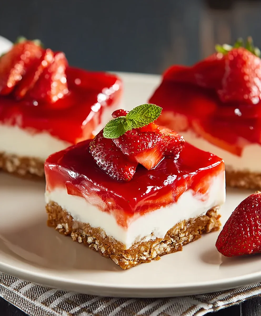 Strawberry Pretzel Salad-Easy Crowd Pleasing Dessert