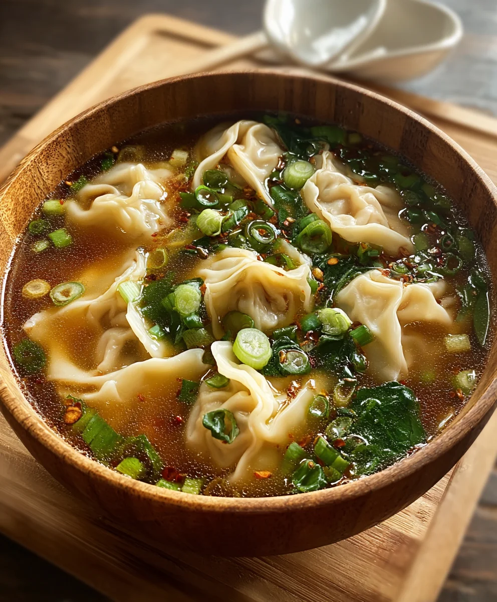 Easy Beef Wonton Soup Recipe - Quick Comfort Food