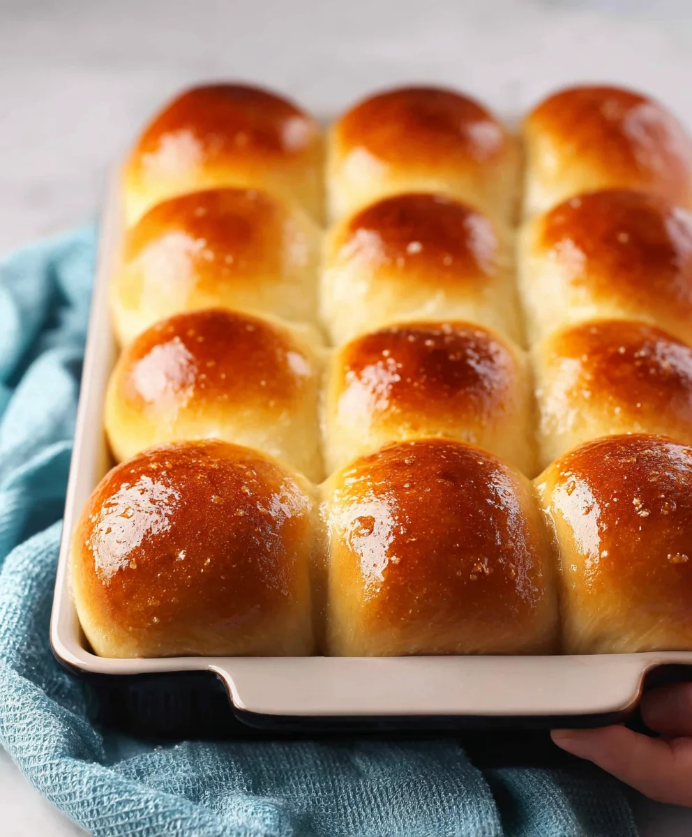 Easy Homemade Dinner Rolls-Soft & Fluffy Recipe