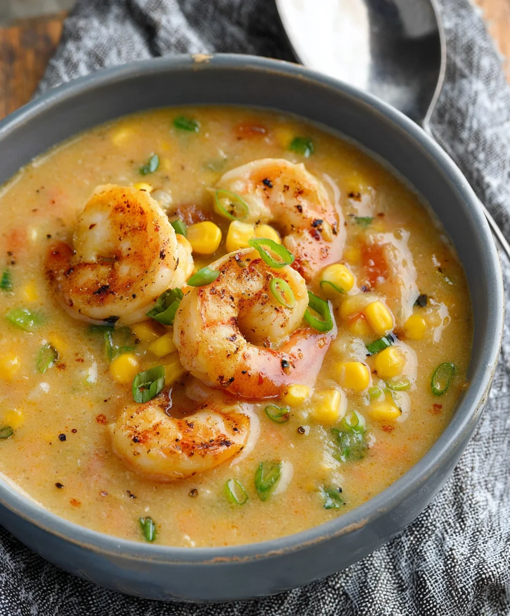 Quick & Easy Shrimp Corn Chowder Recipe