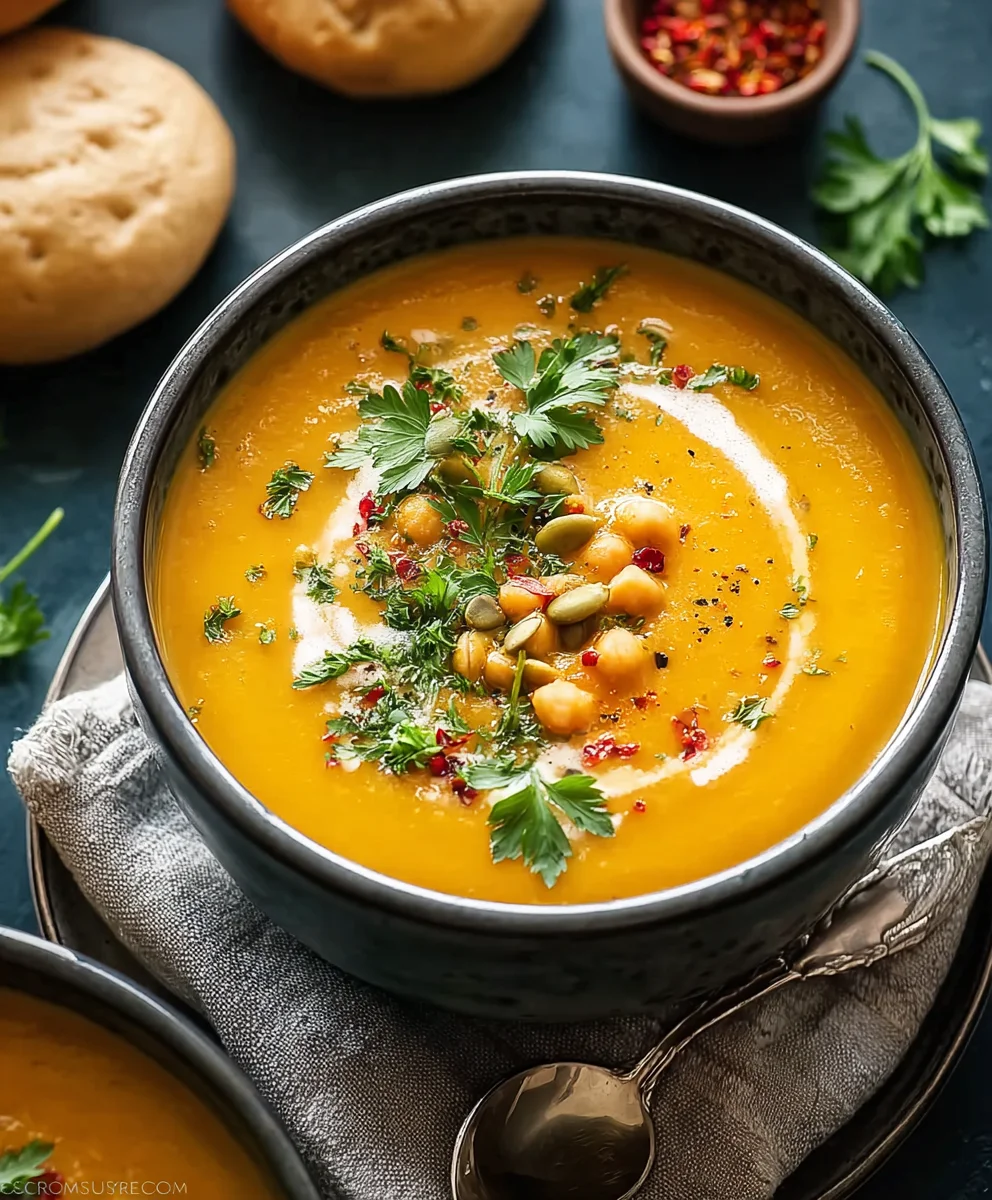 Creamy Kabocha Squash Soup - Easy & Delicious Comfort