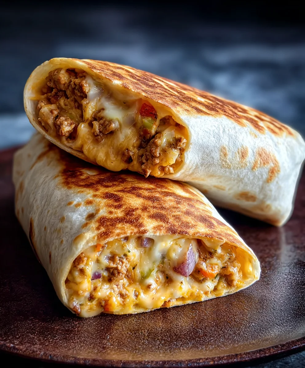 Ultimate Grilled Cheese Burrito Recipe-Easy Dinner