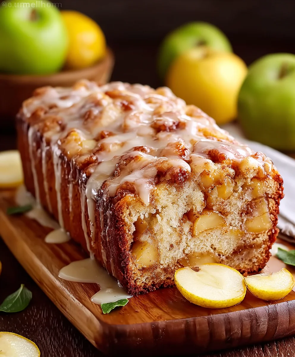 Easy Apple Fritter Bread Recipe Delicious Quick Bake