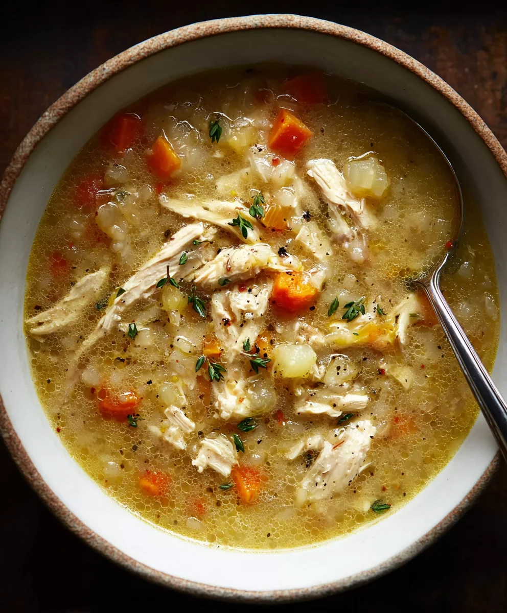 Soothing Anti-Inflammatory Chicken Soup Recipe