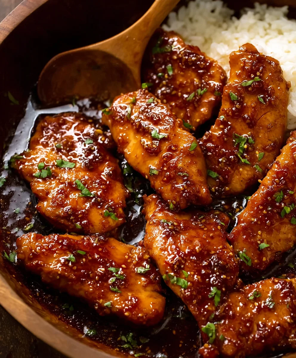 Honey Garlic Chicken or Beef Stir Fry Recipe