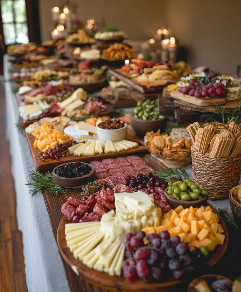 Wedding Grazing Table Ideas- Chic Reception Bites