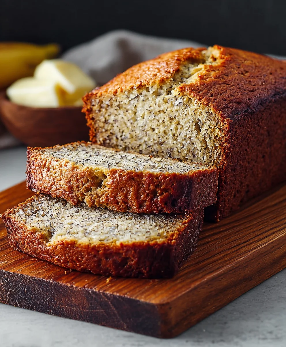 Easy Moist Banana Bread Recipe-Best Ever