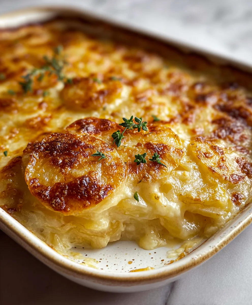 Easy Potatoes au Gratin Recipe - Creamy Beef Bake