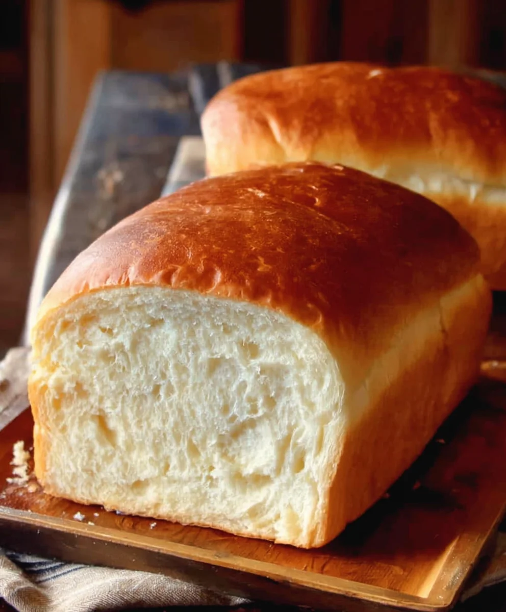 Amish White Bread Recipe-Simple Delicious Homemade Bread