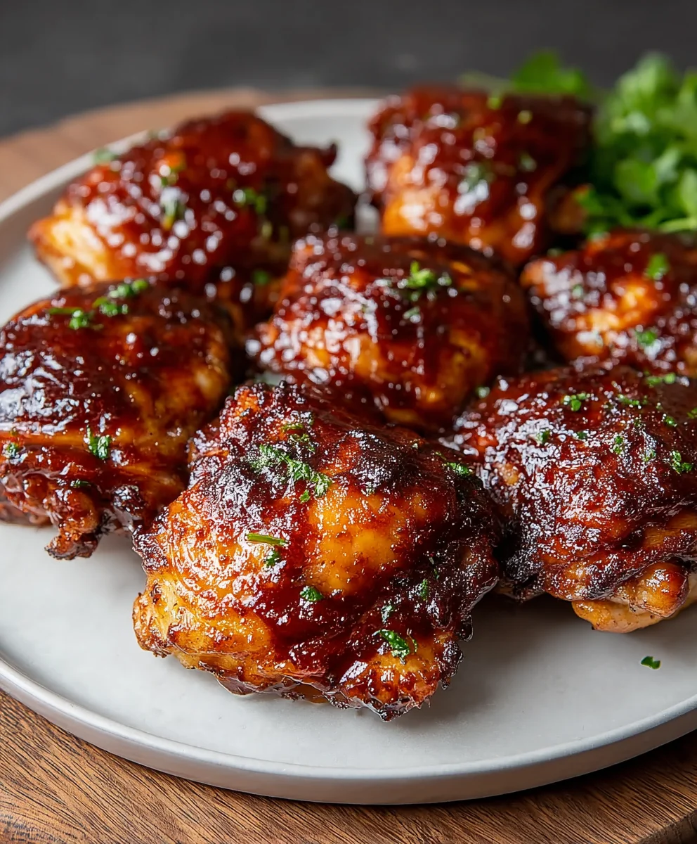 Easy BBQ Chicken Thighs-Fast & Flavorful Recipe