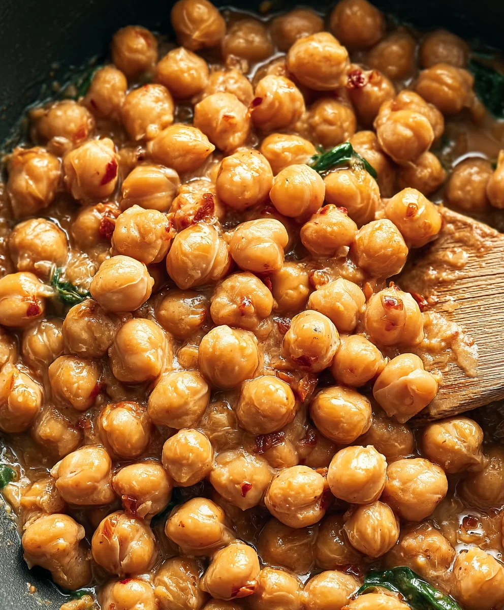 Marry Me Chickpeas-Creamy Vegan Delight