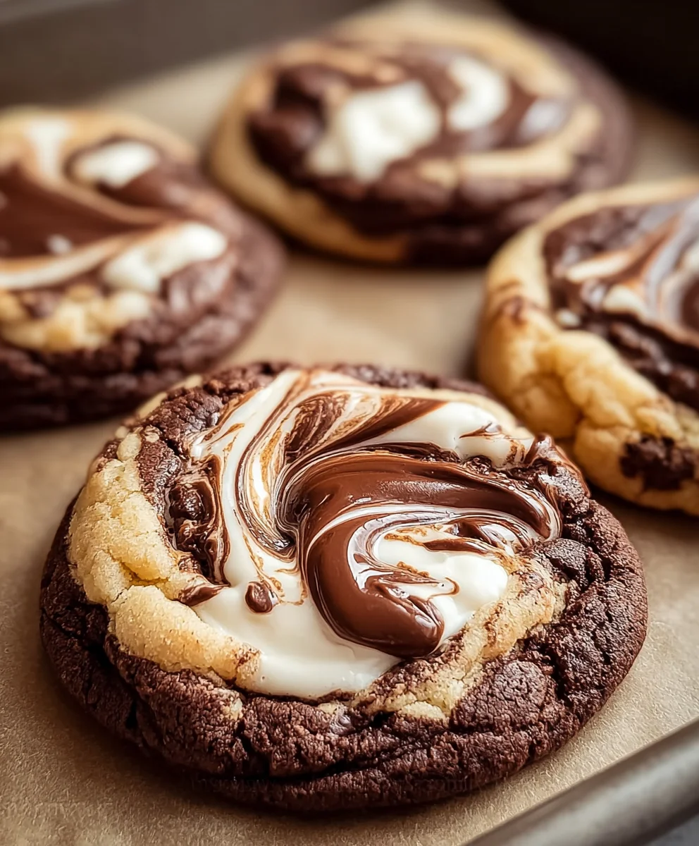 Marshmallow Swirl Cookies- Easy & Delicious Recipe