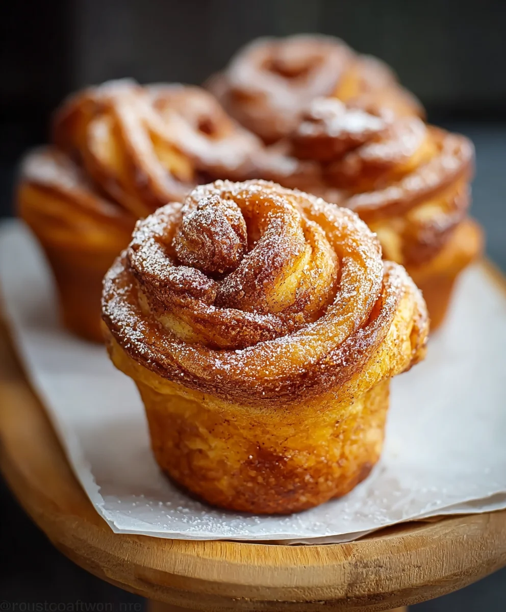 Easy Pumpkin Cruffins Delightful Fall Treat