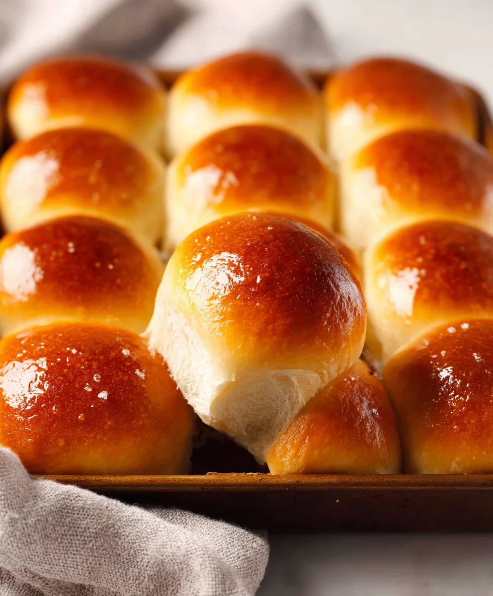 Easy Homemade Dinner Rolls-Soft & Fluffy Recipe