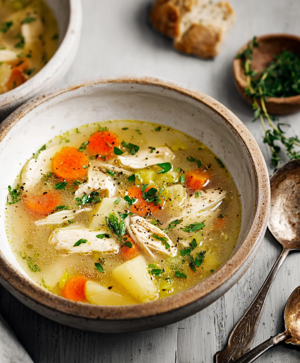 Ultimate Chicken Soup- Comforting & Flavorful Recipe