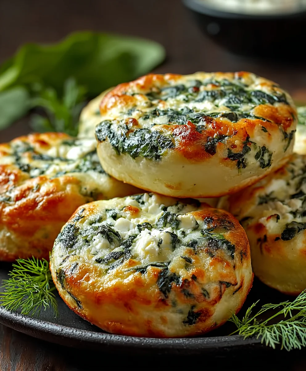 Easy Spinach Cottage Cheese Flagels - Healthy & Delicious
