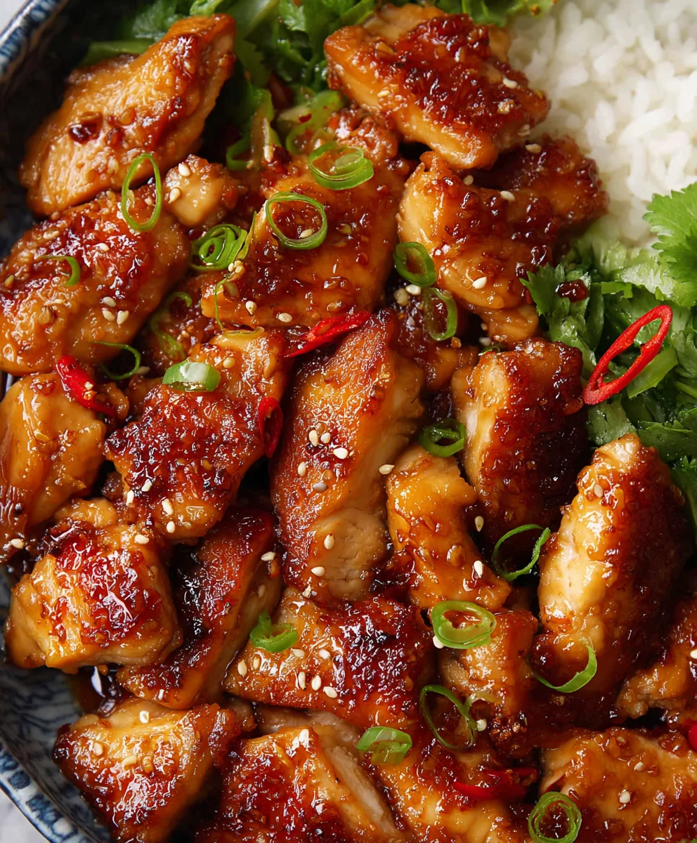 Quick Honey Garlic Chicken Easy Recipe