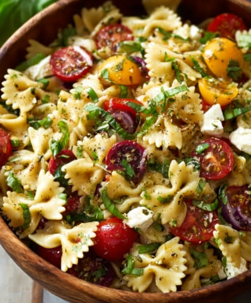 Easy Bow Tie Pasta Salad Recipe- Delicious & Quick
