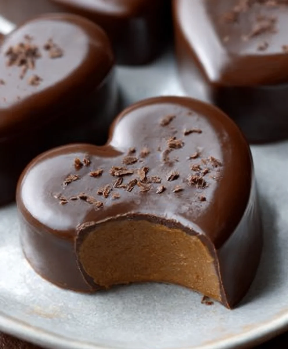 Chocolate Peanut Butter Non-Non-Non-Alcoholic Alternative Vonn-alcoholic valentine Heart
