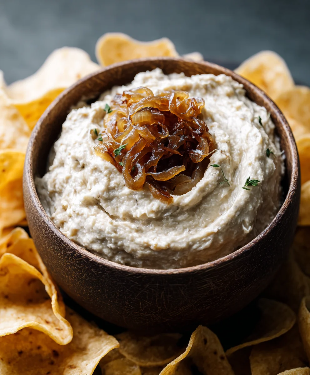 Gordon Ramsay Caramelized Onion Dip - Easy & Delicious