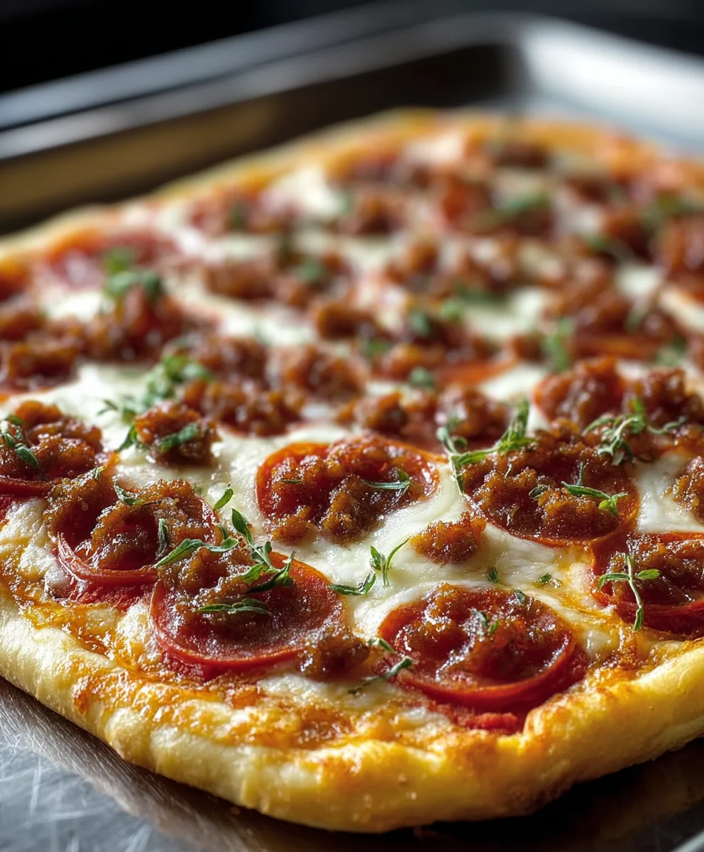 Ultimate School Pizza-Easy & Delicious Recipe