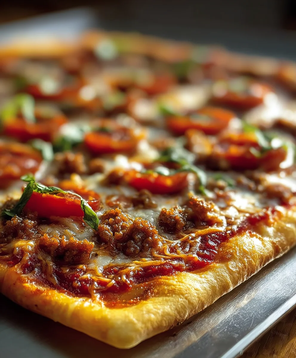 Ultimate School Pizza-Easy & Delicious Recipe