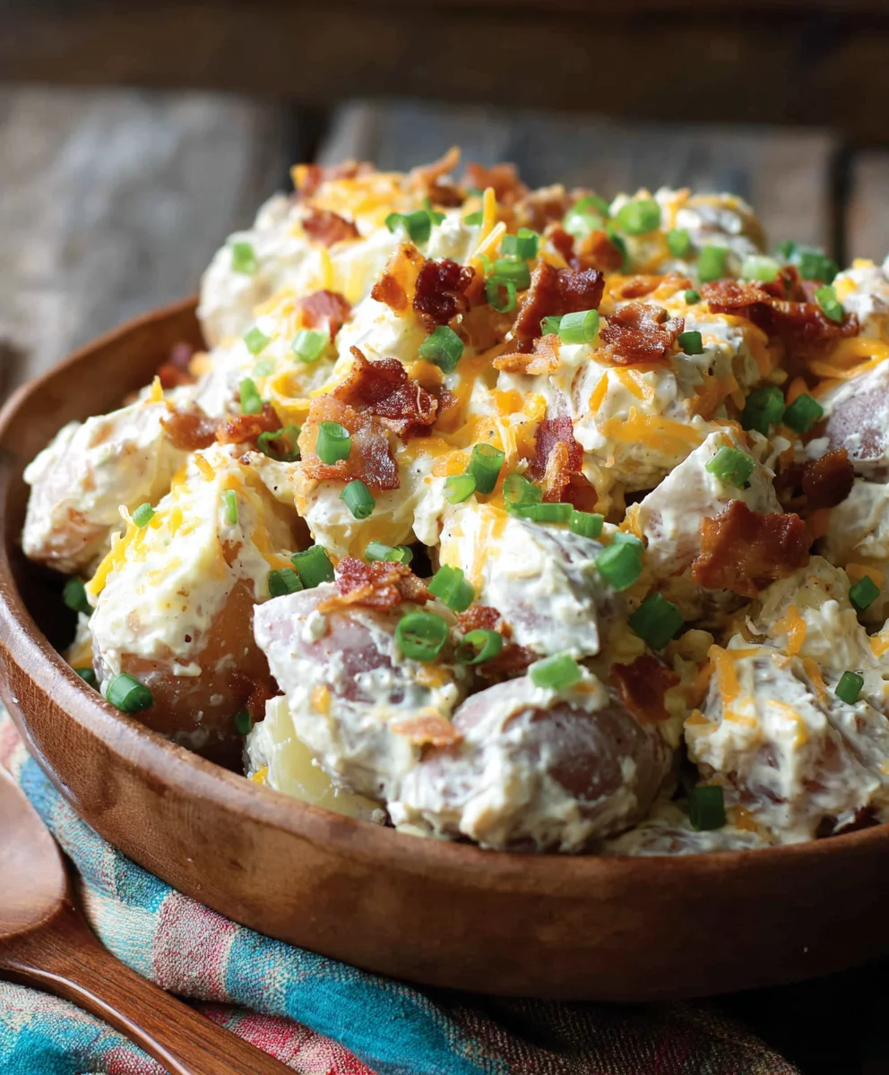 Loaded Baked Potato Salad-Canyon Cookout Beef