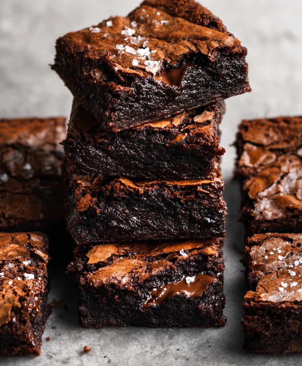 Easy Sourdough Discard Brownies - Chewy & Delicious