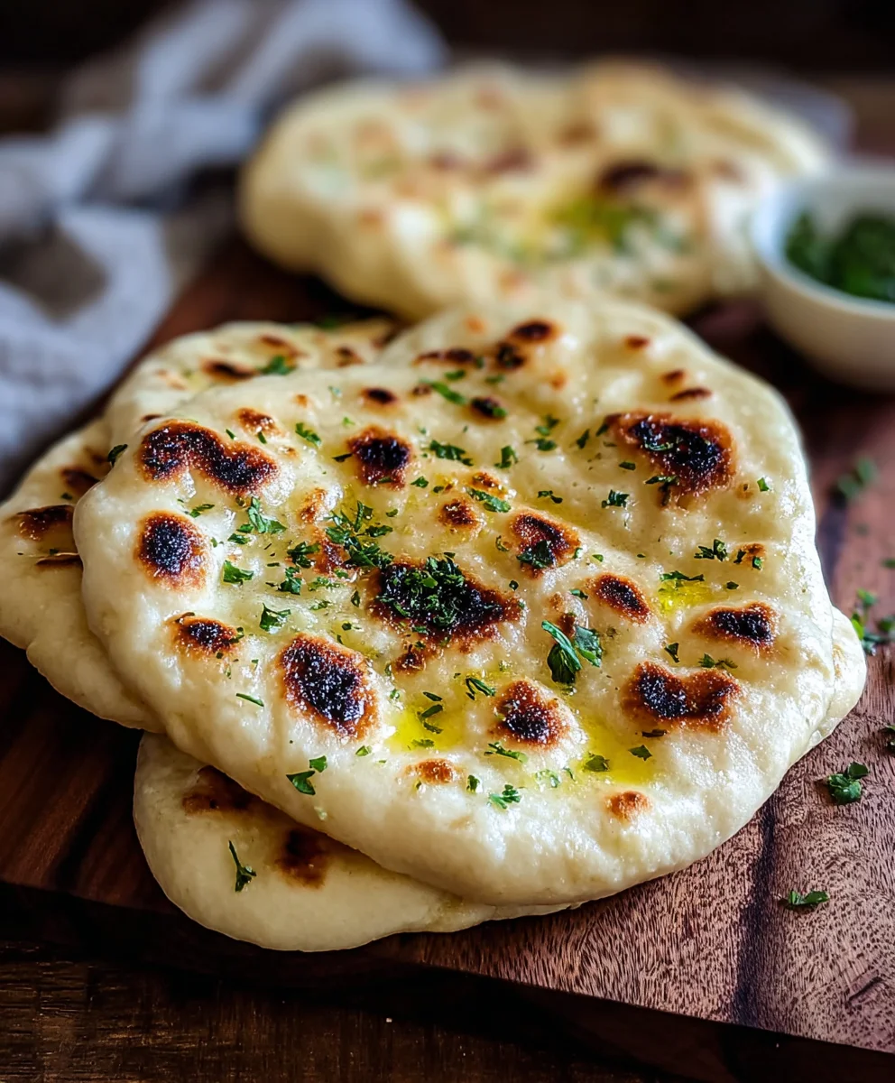 Easy Homemade Naan Bread-Quick & Delicious Recipe