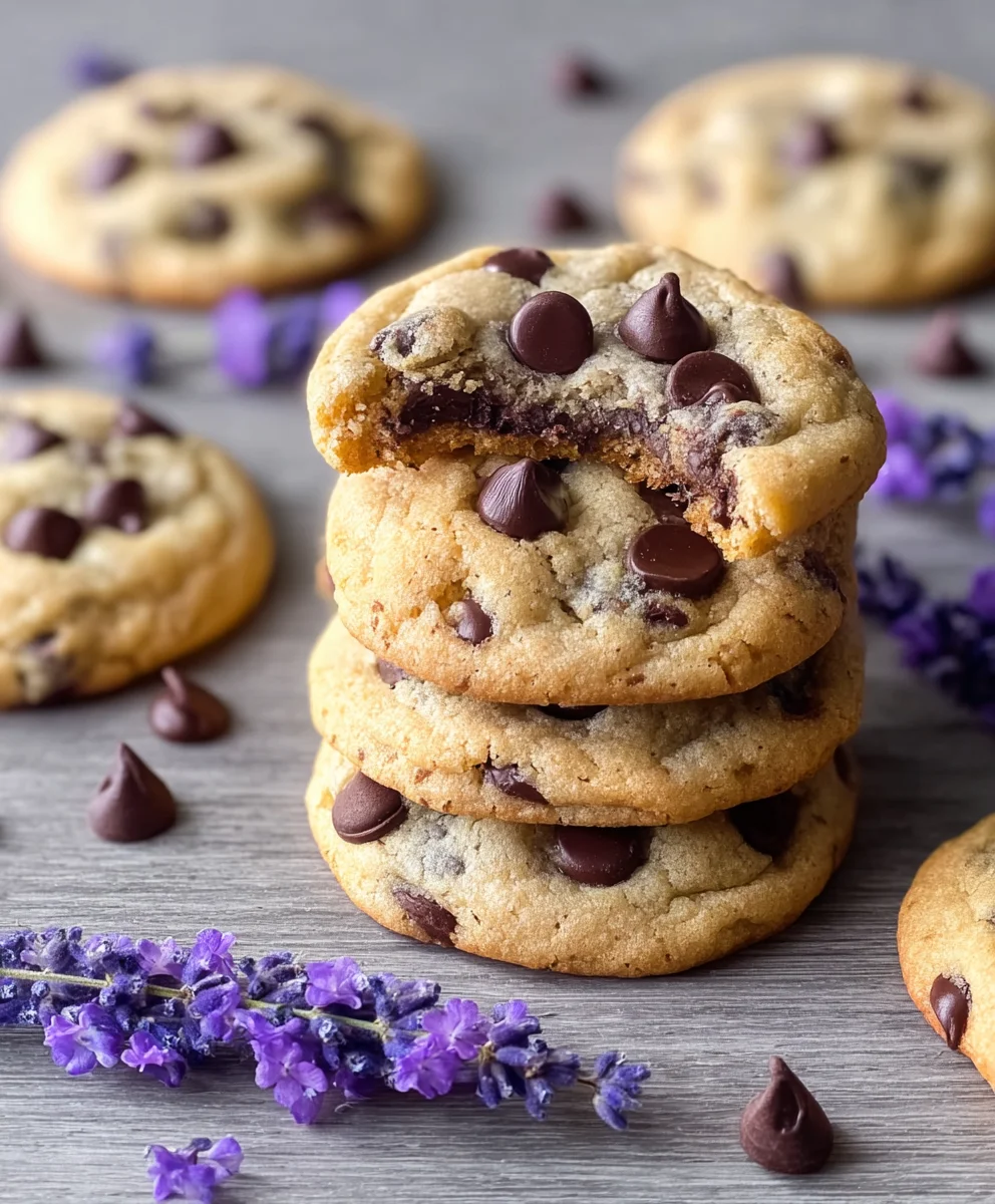 Lavender Chocolate Chip Cookies-Aromatic Bliss