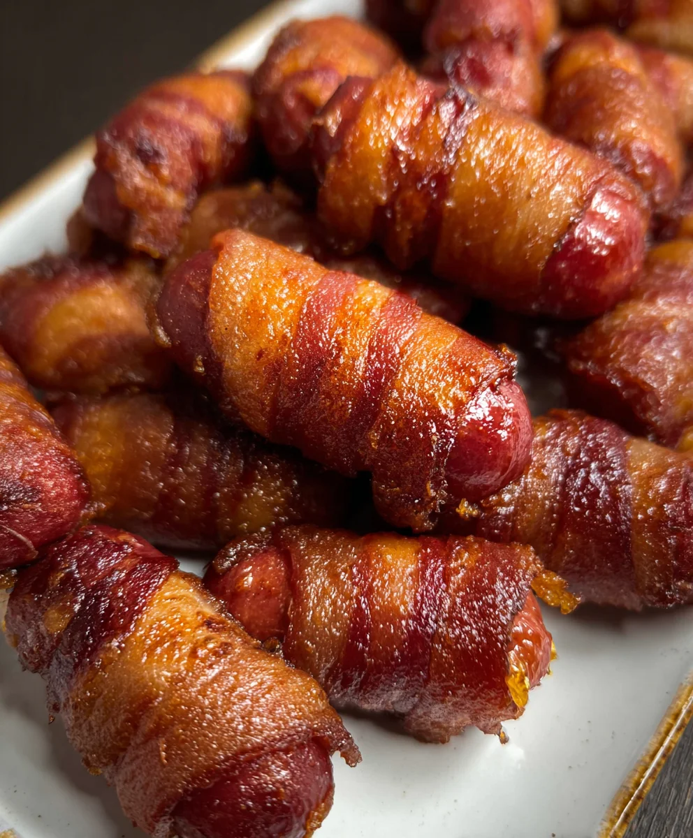 Beef Beef Bacon Wrapped Little Smokies Recipe-Must Try