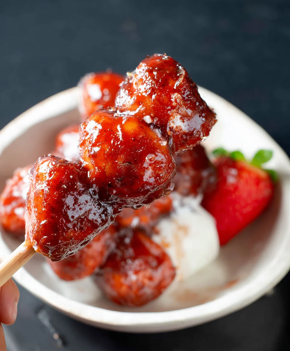 Easy Tanghulu Recipe-Sweet Candied Fruit Skewers