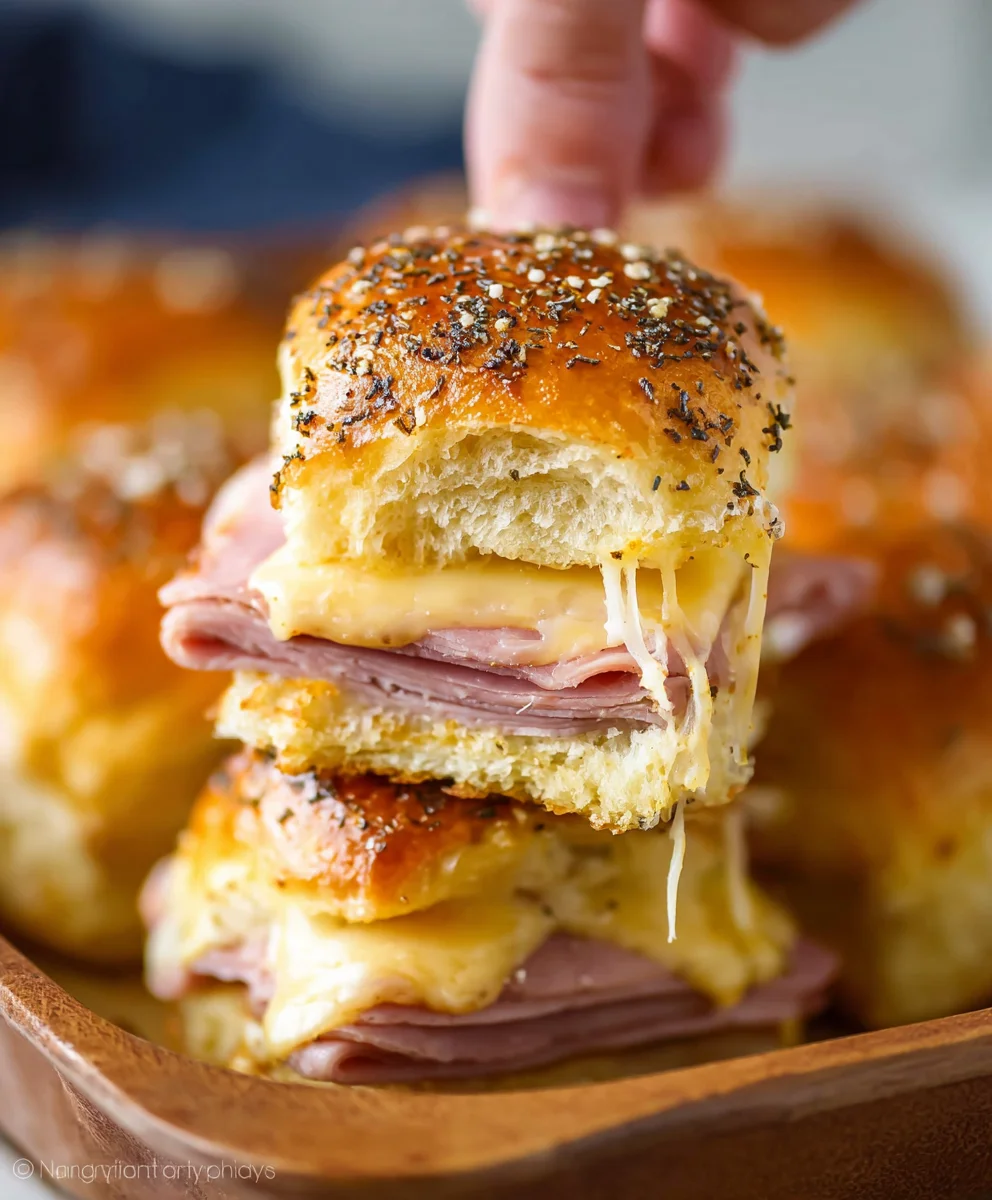 Beef Beef Ham Cheese Sliders- Quick & Delicious Recipe