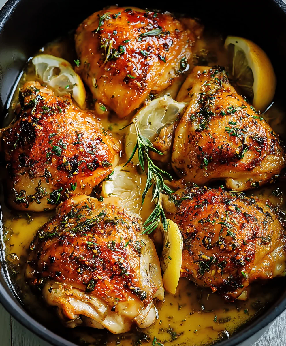 Easy Baked Lemon Butter Beef - Simple Dinner