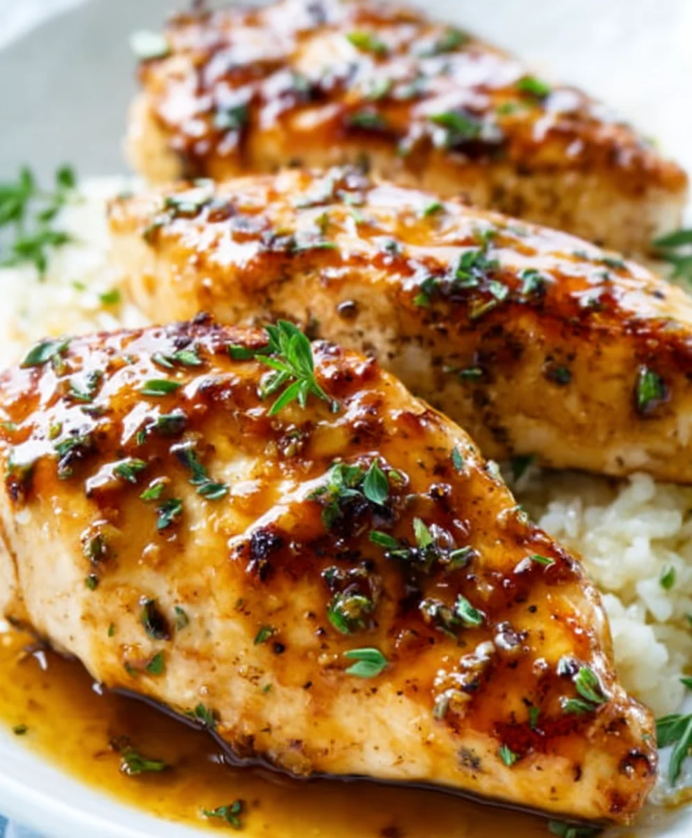 Easy Honey Garlic Chicken Breast Recipe